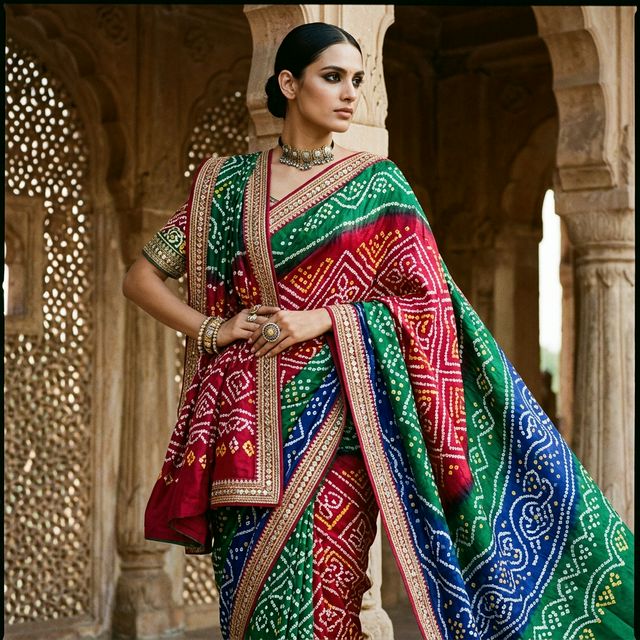 Bandhani Dress Material